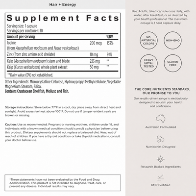 Hair + Energy | Advanced Hair Growth Formula