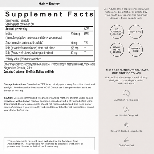 Hair + Energy | Advanced Hair Growth Formula