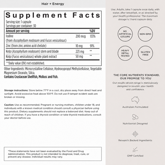 Hair + Energy | Advanced Hair Growth Formula